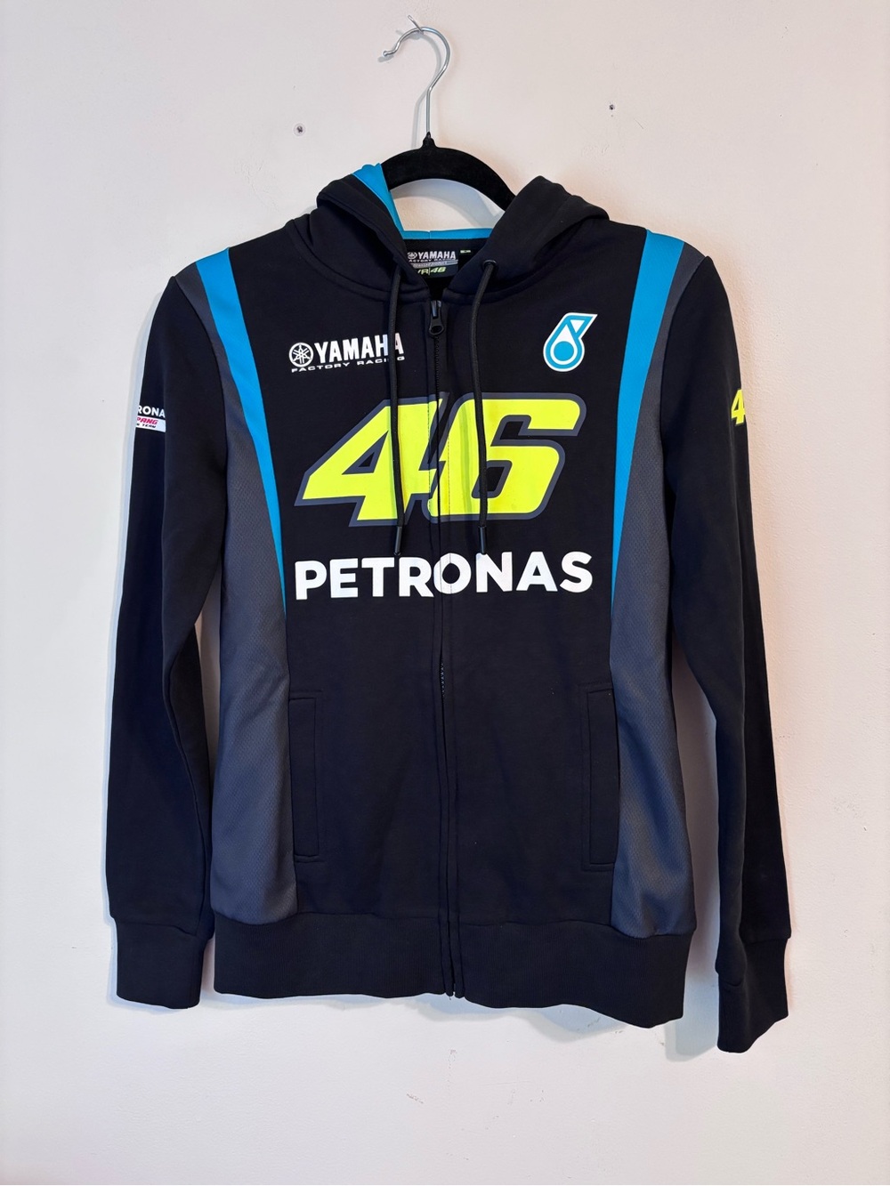 Yamaha Factory Racing VR|46 #46 Petronas Zip-Up Hoodie Jacket 🏁